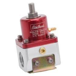 Edelbrock - Edelbrock 174051 Carbureted Adjustable Bypass Fuel Pressure Regulator 180GPH Red - Image 3