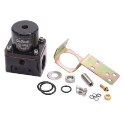 Edelbrock - Edelbrock 174053 Carbureted Adjustable Bypass Fuel Pressure Regulator 180GPH Blk - Image 1