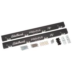 Edelbrock - Edelbrock 3629 Fuel Rail Kit for LS1 -6 AN Black Finish - Image 1