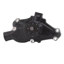 Edelbrock - Edelbrock 88103 Water Pump for Small-Block Chevy Black Finish Short - Image 1