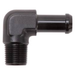 Edelbrock - Edelbrock 8163 Heater Hose End Fitting 90 w/3/8" NPT & 1/2" Barb - Image 1