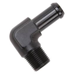 Edelbrock - Edelbrock 8163 Heater Hose End Fitting 90 w/3/8" NPT & 1/2" Barb - Image 2