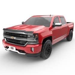 EGR - EGR 571775 Fr/Rr In-Channel Window Visors Black 14-18 Silverado/Sierra Crew - Image 4