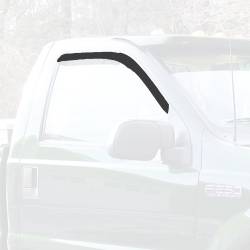 EGR - EGR 563411 Front In-Channel Window Visors Black 99-16 Super Duty - Image 2