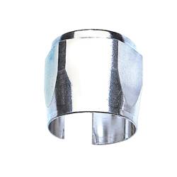 Russell - Russell 622270 Tube Seal Hose End Chrome Finish 3/8" Fuel Hose -08AN ALL - Image 1