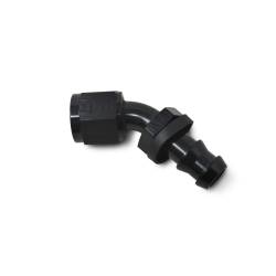 Russell - Russell 624093 Twist-Lok Hose End 45-DEG End Black -08AN - Image 1