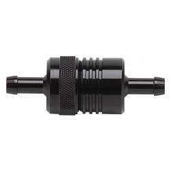 Russell - Russell 645090 3" Length 1-1/8" O.D. 5/16" In/Out Alum. Street Fuel Filter Black - Image 1