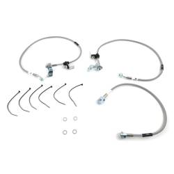 Russell - Russell 694540 1994-99 Dodge RAM 1500/2500 4WD Rear ABS F-Disc R-Drum 3 Lines - Image 1
