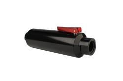 Aeromotive Fuel System - Aeromotive 12332 Shutoff Valve Fuel Filter 100 Micron ORB-12 Black - Image 3