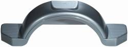 Fulton - Fulton 008594 Plastic Trailer Fender for 14" Wheels 43.4"L 9.7"W 12.75"T Silver - Image 3
