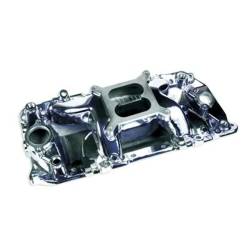 Professional Products - Professional Prod 53025 BB Chevy V8 Oval Port Crosswind Intake Manifold Polished - Image 1