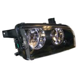 Crown Automotive Jeep Replacement - Crown Automotive 4806164AJ Right Headlight Assembly for 08-10 Dodge Charger - Image 1