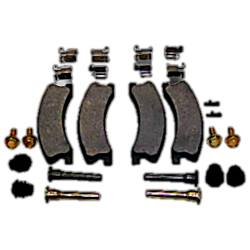 Crown Automotive Jeep Replacement - Crown 5093183MK Brake Pad Master Kit for 99-04 Jeep Grand Cherokee WJ - Image 2