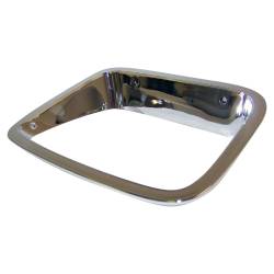 Crown Automotive Jeep Replacement - Crown Automotive 56003104 Headlamp Bezel for 87-95 Jeep Wrangler YJ RH - Image 1