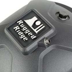 Rugged Ridge - Rugged Ridge Dana 30 Boulder Aluminum Differential Cover Black 16595.13 - Image 6
