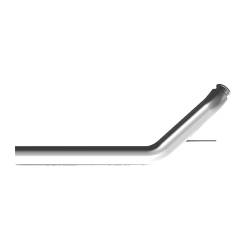 MBRP Exhaust - MBRP Exhaust DAL405 Alum Steel 4" Armor Lite Downpipe for 03-04 RAM 2500/3500 - Image 1