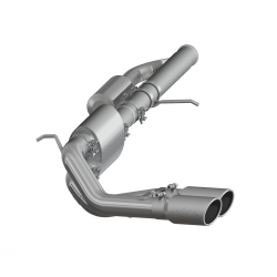 MBRP Exhaust - MBRP Exhaust S5081409 T409 3" Cat-Back Pre-Axle Dual Exit 09-19 Silv/Sierra 1500 - Image 1