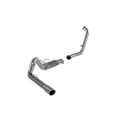 MBRP Exhaust - MBRP Exhaust S6216AL AL 4" Turbo Back Single Side Exit 03-05 Ford Excursion 6L - Image 1