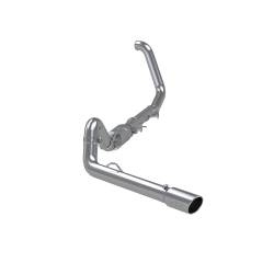 MBRP Exhaust - MBRP Exhaust S6204AL AL 4" Turbo Back Single Side Exit for 99-03 Ford Excursion - Image 1