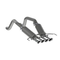 MBRP Exhaust - MBRP Exhaust S7030304 T304 3" Axle-Back Dual Rear Exit w/Muffler 14-19 Corvette - Image 1