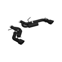 MBRP Exhaust - MBRP Exhaust S7034BLK Black 3"Axle-Back Dual Rear Exit w/Muffler 16-24 Camaro SS - Image 1