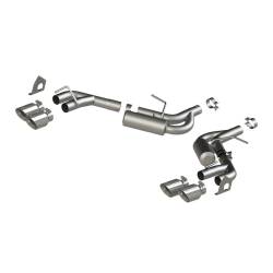 MBRP Exhaust - MBRP Exhaust S7039AL AL 2.5" Axle-Back Dual Rear Exit Quad Tips 16-24 Camaro - Image 1