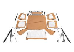 Rampage - Rampage 68117 Complete Soft Top Kit for 76-95 Jeep CJ7/Wrangler/YJ - Image 1