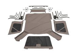 Rampage - Rampage 68836 Complete Soft Top Kit Khaki Diamond for 97-06 Jeep Wrangler TJ - Image 1