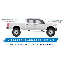Pro Comp Suspension - Pro Comp Suspension 65210K Level Lift Nitro Kit for 07-14 FJ Cruiser - Image 10