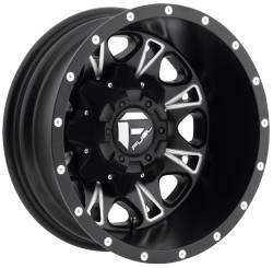 Fuel 1PC - Fuel Off Road D513176582R D513 THROTTLE 17x6.5 8x6.5 -140mm Matte Black/Milled - Image 1