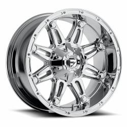 Fuel 1PC - Fuel Off Road D530 HOSTAGE 17x9 5x4.5 5x5.0 1mm Chrome D53017902650 - Image 1