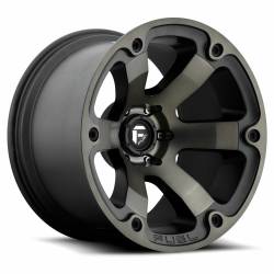 Fuel 1PC - Fuel Off Road D564 BEAST 16x8 6x5.5 1mm Matte Black D56416808345 - Image 1