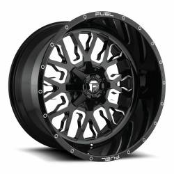 Fuel 1PC - Fuel Off Road D611 STROKE 20x10 6x135/5.5 -19mm Gloss Black/Milled D61120009846 - Image 1
