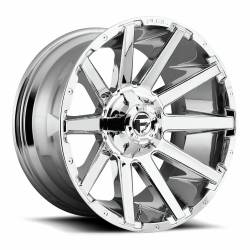 Fuel 1PC - Fuel Off Road D614 CONTRA 20x10 8x170 -18mm Chrome D61420001747 - Image 1