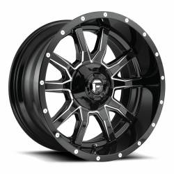 Fuel 1PC - Fuel Off Road D627 VANDAL 20x10 5x5.5/150 -18mm Gloss Black/Milled D62720007047 - Image 1
