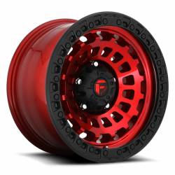 Fuel 1PC - Fuel Off Road D632 ZEPHYR 17x9 5x5.0 1mm Candy Red/Black D63217907550 - Image 1