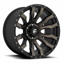 Fuel 1PC - Fuel Off Road D674 BLITZ 17x9 6x5.5 -12mm Matte Black D67417908445 - Image 1