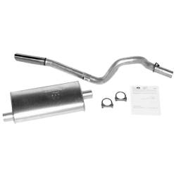 Dynomax - Dynomax 17340 2.25" Cat-Back Exhaust System Aluminized Steel for 93-01 Cherokee - Image 1