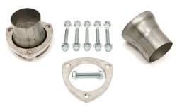 Hedman Hedders - Hedman 22115 3" Stainless Ball-Style Header Reducers for 2.5" Exhaust - Image 1