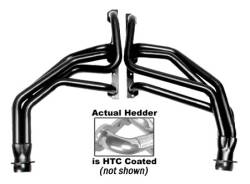 Hedman Hedders - Hedman 66092 SILVER LONG-TUBE CLUTCH HEADERS for 67-91 GM 283-400 TRUCKS & SUV - Image 1
