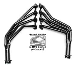 Hedman Hedders - Hedman 68256 1.75" Silver Long-Tube Headers for 55-57 Chevy Tri-5 396-502 - Image 1