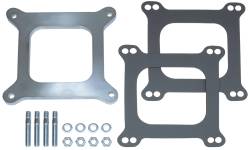 Trans-Dapt Performance - Trans-Dapt 2063 3/8" Holley 4 Barrel Carb Spacer Open- Cast Alu. Carb. Spacer - Image 1
