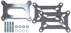 Trans-Dapt Performance - Trans-Dapt 2134 1/2" Tall Holley 2BBL Spacer Open Cast Alu. Carburetor Spacer - Image 1