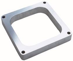 Trans-Dapt Performance - Trans-Dapt 2468 1" Tall Holley 4500 Dominator Spacer Open Cast Alu. Carb Spacer - Image 1