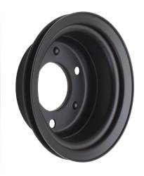 Trans-Dapt Performance - Trans-Dapt 8309 Asphalt Blk Water Pump Crankshaft Pulley 1 Groove 65-66 Ford 289 - Image 1