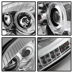 Spyder Auto - Spyder Auto 5010018 Halo Projector Headlights Chrome/Clear for Dodge Ram - Image 2