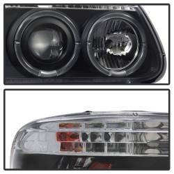 Spyder Auto - Spyder Auto 5010131 Black/Clear LED Halo Projector Headlights - Image 3