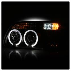 Spyder Auto - Spyder Auto 5010131 Black/Clear LED Halo Projector Headlights - Image 6