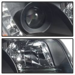 Spyder Auto - Spyder Auto 5008657 Projector Style Headlights Black/Clear for 02-04 A6 Quattro - Image 5