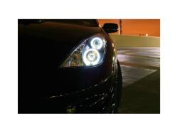 Spyder Auto - Spyder Auto 5011848 Black/Clear LED Projector Headlights for 00-05 Toyota Celica - Image 4